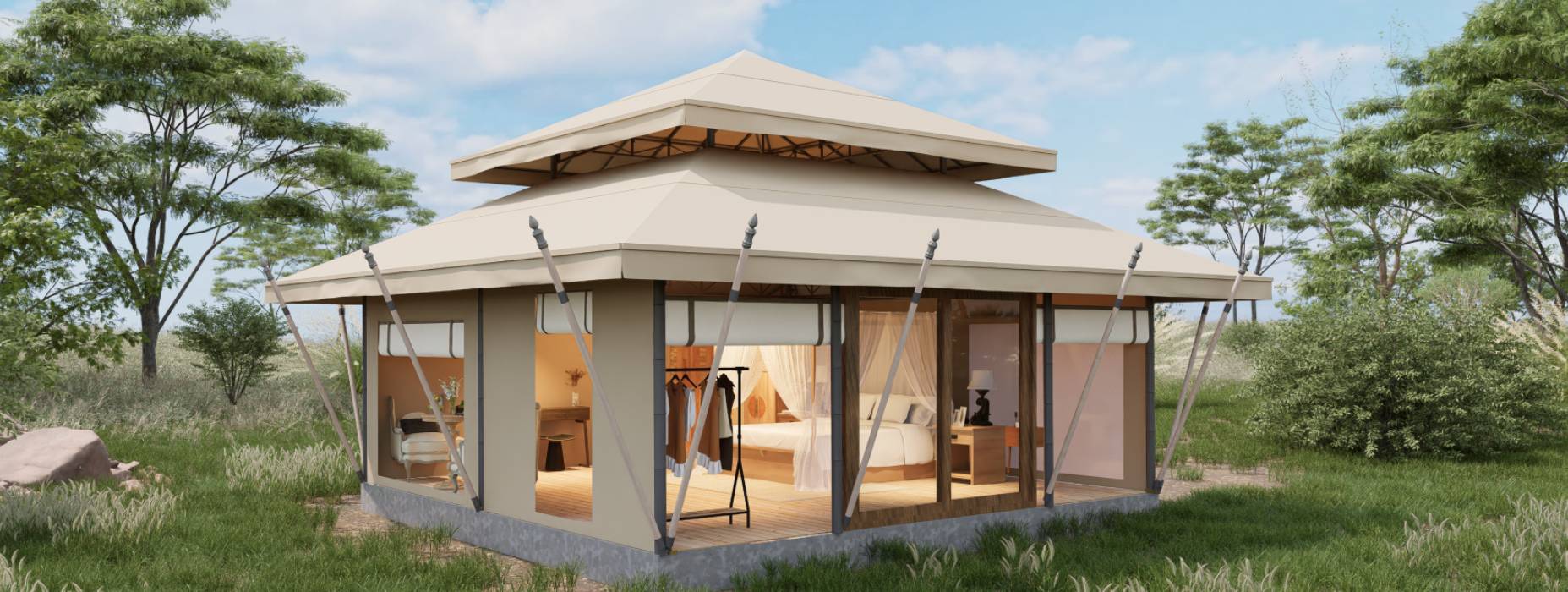 荣县户外野奢帐篷